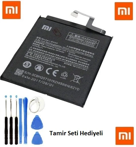 Xiaomi Mi 5C Mİ5C  BN20 Batarya Pil ve Tamir Seti