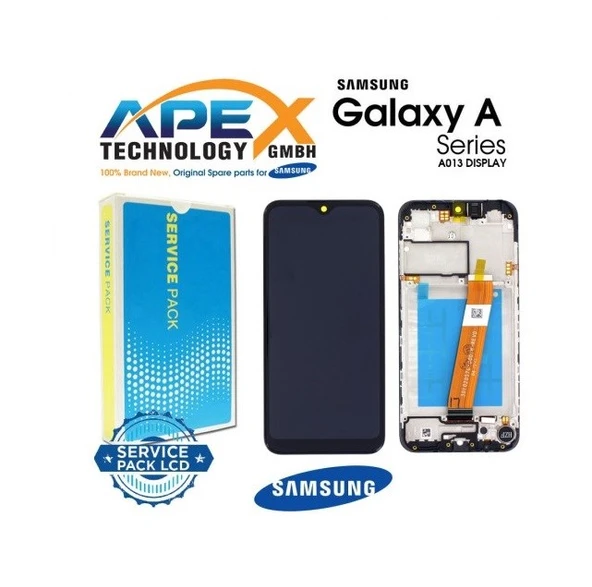 Samsung A013 A01 Core Lcd Ekran Çıtalı 100 Kvk Servis Orjinal