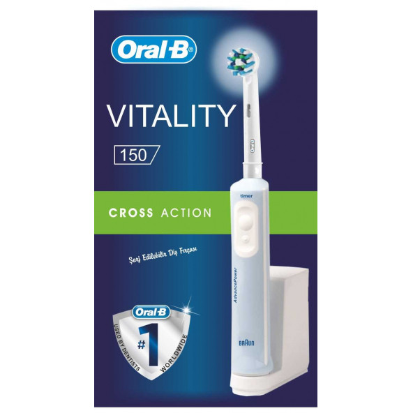 Oral-B Şarj Edilebilir Diş Fırçası D150 diş fırçası