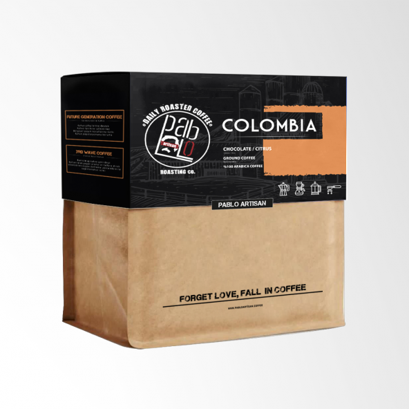 COLOMBIA Nitelikli Çekirdek Kahve 500 Gr.