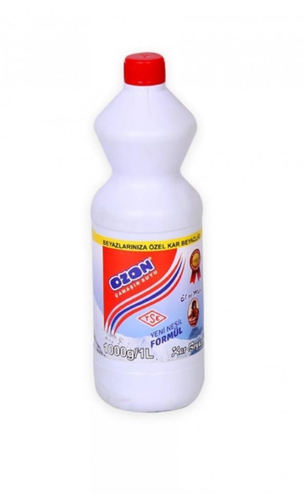 Ozon Çamaşır Suyu Kar Beyazlığı Beyazlara Özel Yeni Formül 1000 ML - 1