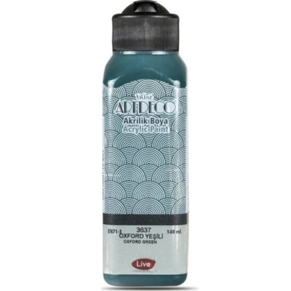 Artdeco Akrilik Boya 140 ML Oxford Yeşili 3637