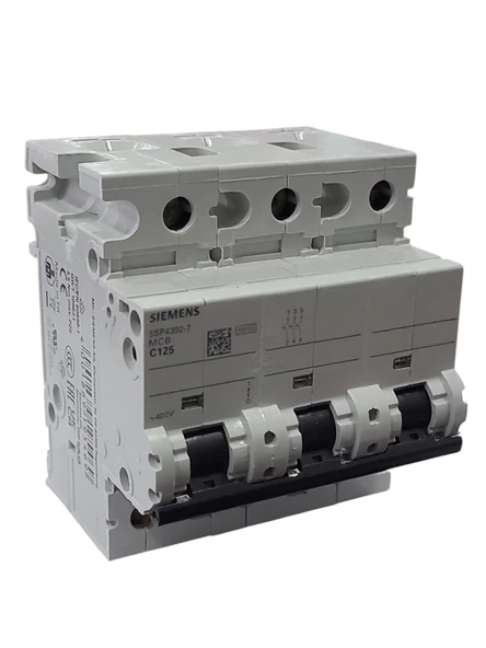 Siemens 3x125A Trifaze C Tipi 6kA Otomatik Sigorta