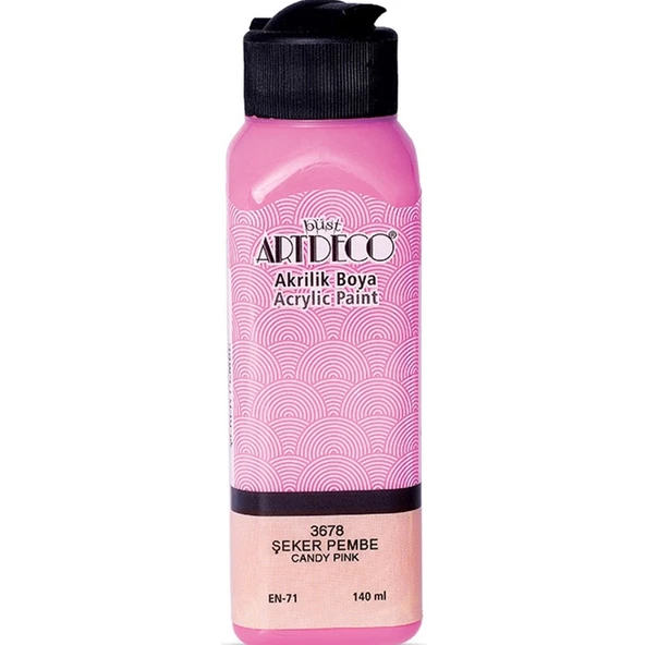 Artdeco Akrilik Boya 140 ML Şeker Pembe 070R-3678