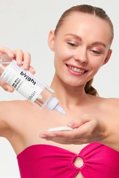 VITAYES Gözenek Sıkılaştırıcı Aha-bha Cadı Fındığı Toniği, Glikolik Asit Akne Karşıtı Arındırıcı Bakım - 5