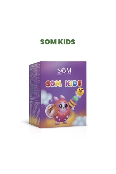 SOM KİDS ÇİGNEME TB.PROBİYOTİK MİKROORGANİZMA PROPOLİS VE ARI SÜTÜ IÇEREN TAKVİYE EDİCİ GIDA