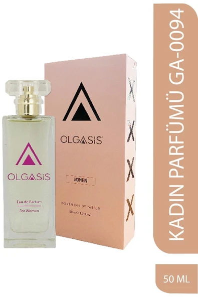 Ga-0094 Kadın Parfümü 50 Ml Eau de Parfum İhtiraslı, Yoğun ve Yumuşak Amber & Meyvemsi Esinti