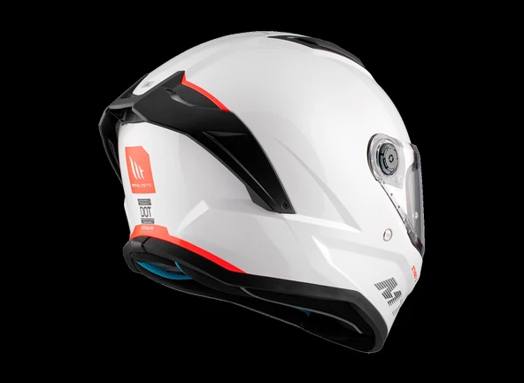 KASK MT STINGER A0 PARLAK BEYAZ - 10