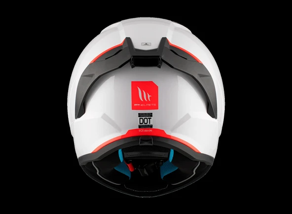 KASK MT STINGER A0 PARLAK BEYAZ - 6