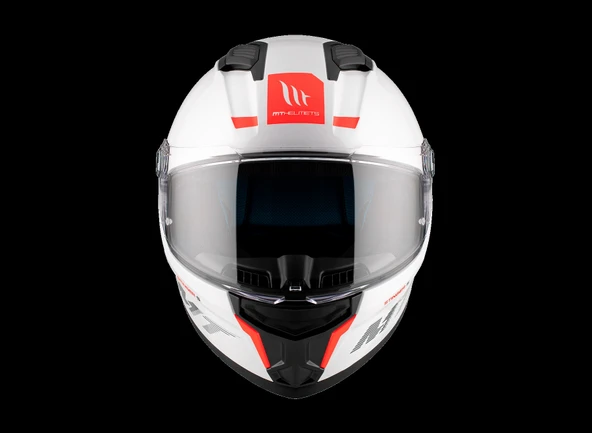 KASK MT STINGER A0 PARLAK BEYAZ - 3