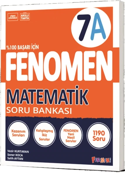 Fenomen 7.sınıf Matematik A soru bankası