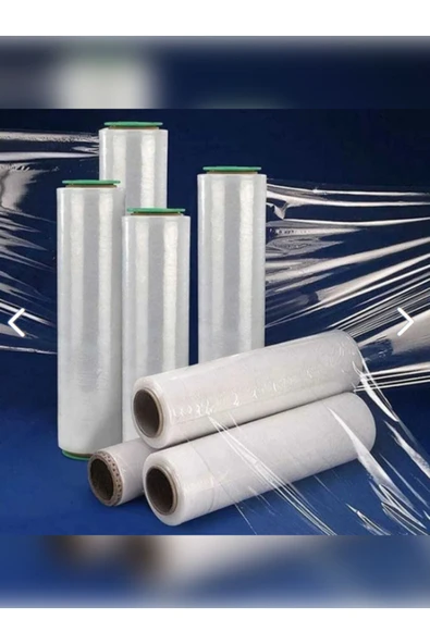 Ethex Streç Film 17 Mikron - 1700 GR ( Palet Streç ) Şeffaf 1 Adet - 3