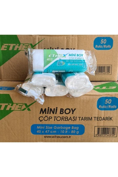 Ethex Mini Boy Çöp Poşeti