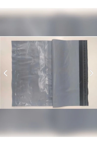 Ethex Gri Cepli 30x38+4 Kargo Poşeti 100 Adet
