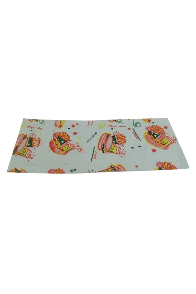 Bursa Plastik Bursburger Pide Lahmacun Burger Kokoreç Döner Ekmek Hışır Poşeti 13x26 1000 Adet - 4