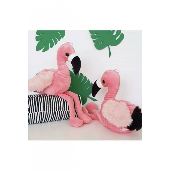 Peluş Flamingo 45 Cm Sevimli Pelüş Sevgiliye Hediye Bebek Çocuk Oyuncağı Uyku Arkadaşım