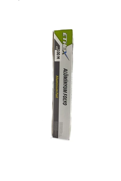 AKSOY AMBALAJ Ethex Alimunyum Folyo 12 Mic 45cm 100m - 2
