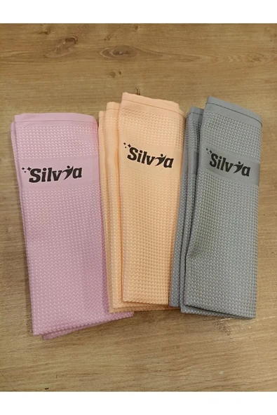 Silvia Silvia 3'lü Mikrofiber Temizlik Bezi 40x65 Cm - 6