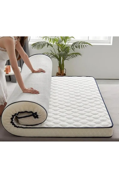 Tek Kişilik Katlanır Yer Yatağı Işlevli Taşınabilir - 2