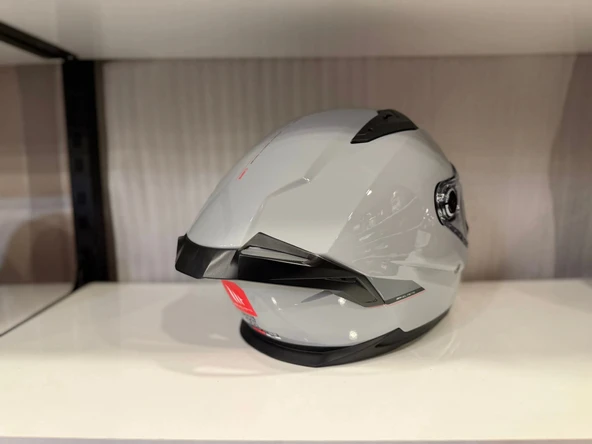 KASK MT BRAKER SV SOLİD A12 PARLAK NARDO GRİ - 6
