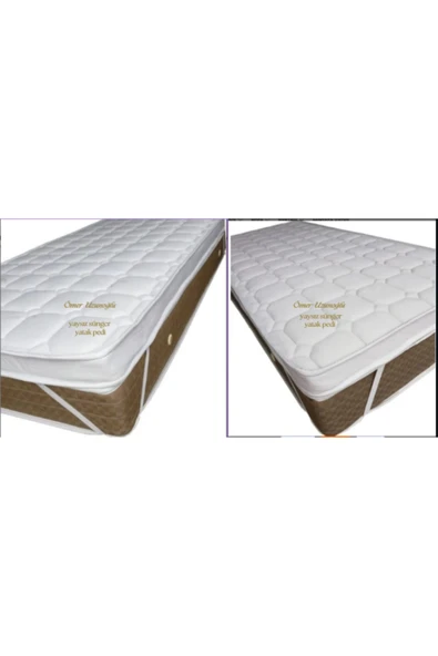 80X200X12 Havlu Kumaş Yaysız Sünger Yatak - 7
