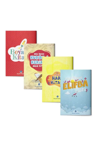 Hayrat Yayınları Okul Öncesi Yeni Elifba Seti - 3