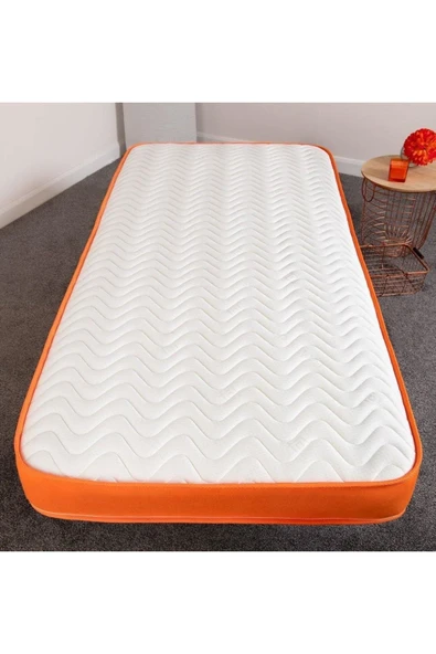 Ölçü Seçenekli Full Ortopedik Sünger Yatak Turuncu 10 cm - Resim 2