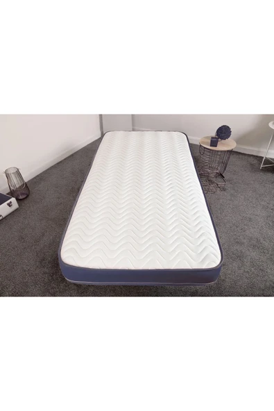 Ölçü Seçenekli Full Ortopedik Sünger Yatak Lacivert 10 cm - 2