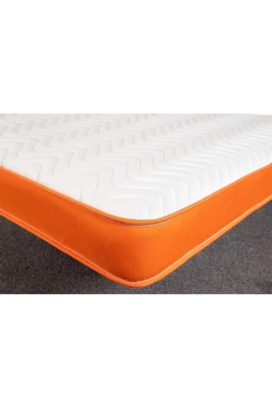 Ölçü Seçenekli Full Ortopedik Sünger Yatak Turuncu 10 cm - Resim 3