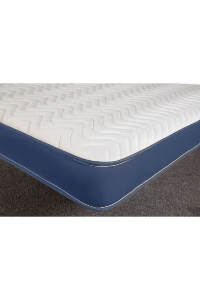 Ölçü Seçenekli Full Ortopedik Sünger Yatak Lacivert 10 cm - 3
