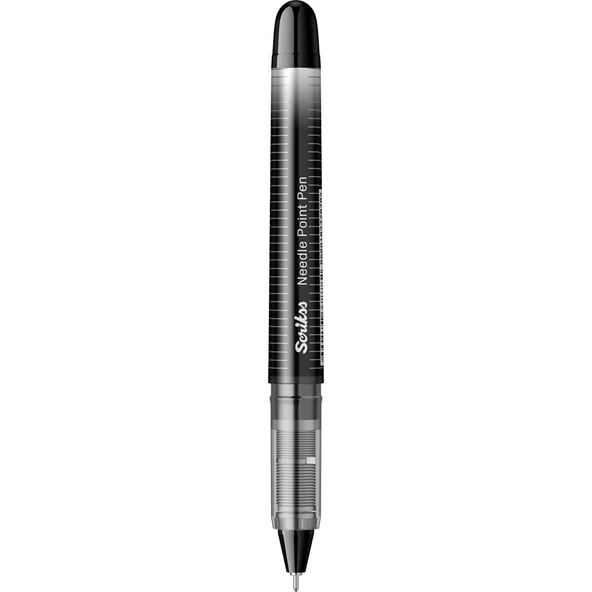 Scrikss İğne Uçlu Tükenmez Kalem 0.5 mm Siyah | NP68 - 3