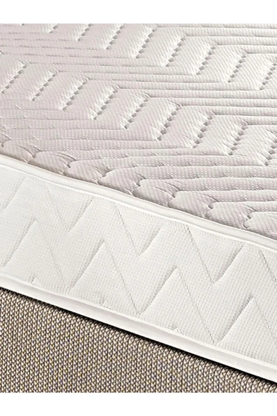 Leyla Full Ortopedik Sünger Yatak Beyaz 15cm - 2