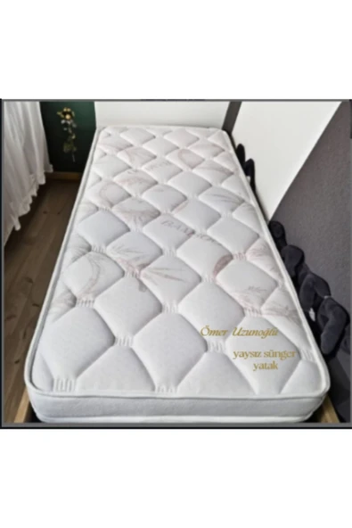 90X200X12 Havlu Kumaş Yaysız Sünger Yatak - 2