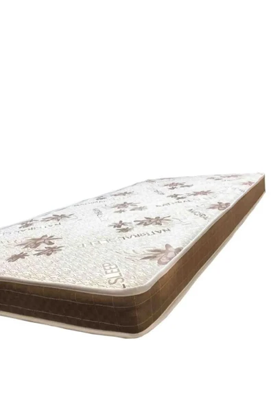 Gri Sünger Yatak Ped Bambu Kumaş 10cm - Resim 2