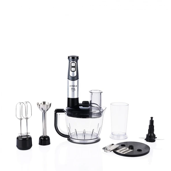 Arnica Diva Trend Pro GH21801 Silver 1200 W Blender Seti