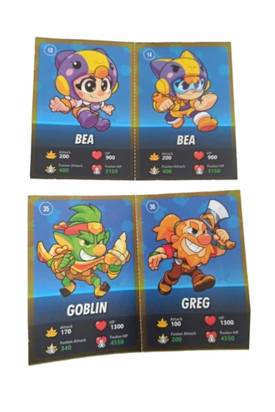 Squad Busters Kart Serisi 240 Adet Oyun Kartı 24 Paket - 3