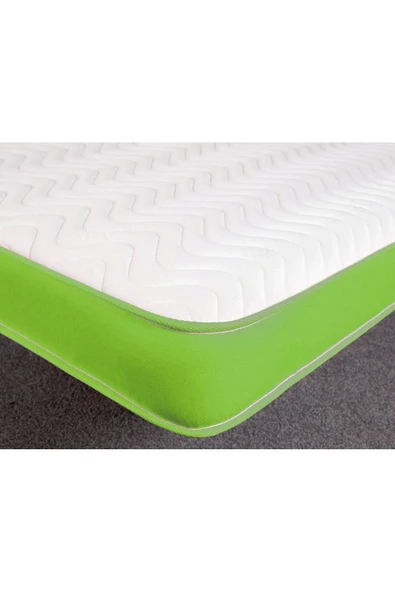 Ölçü Seçenekli Full Ortopedik Sünger Yatak Yeşil 10 cm - Resim 3
