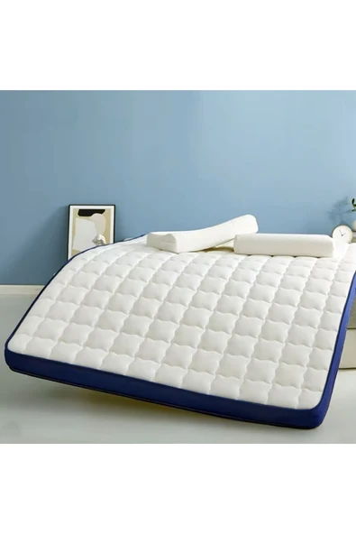 Full Ortopedik Çift Kişilik Yatak Yer Yatağı Katlanabilir Fonksiyonel 10 cm - 3