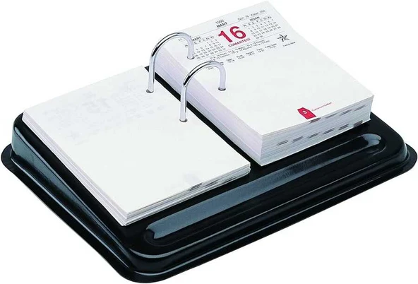 Delta Masa Üstü Takvim Altlığı Metal | 121 - 2