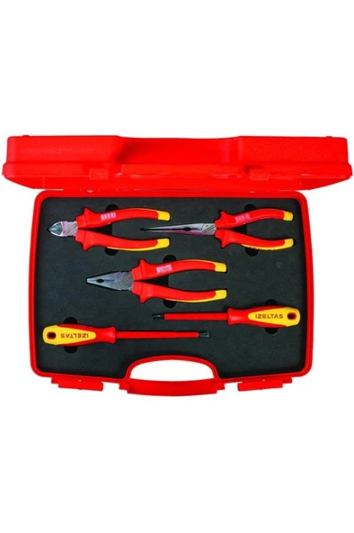 İzeltaş Elektrikçi Izoleli Set 5 Parça 1000 V 8795006005