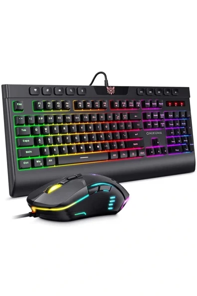 Onikuma G21 Rgb Oyuncu Klavye Mouse Seti