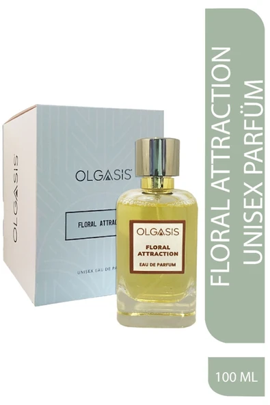 Floral Attraction Unisex Parfüm 100Ml Eau de Parfum Yasemin & Şakayık Başlangıcı -Uzun Süre Kalıcı