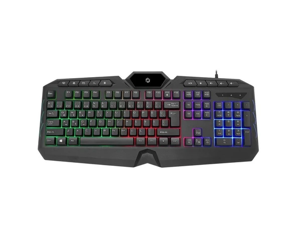 Frisby FK-4860QU USB Q ışıklı MM siyah klavye