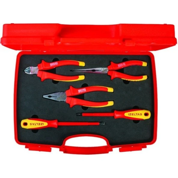 İzeltaş Elektrikçi Izoleli Set 5 Parça 1000 V 8795006005 - 5
