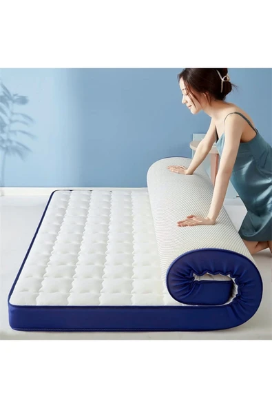 Full Ortopedik Çift Kişilik Yatak Yer Yatağı Katlanabilir Fonksiyonel 10 cm - 2