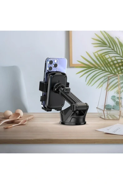 Vlike Vl-4 Vatuzlu Araç Içi Telefon Tutucu - Resim 4