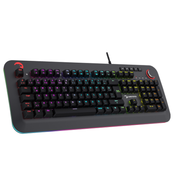 GamePower Starscream RGB Turuncu Switch Türkçe Q USB Suya Dayanıklı Optik Mekanik Gaming Klavye - 3