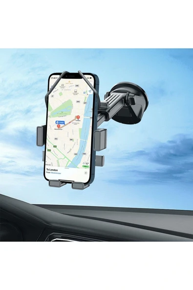 Vlike Vl-4 Vatuzlu Araç Içi Telefon Tutucu - Resim 3