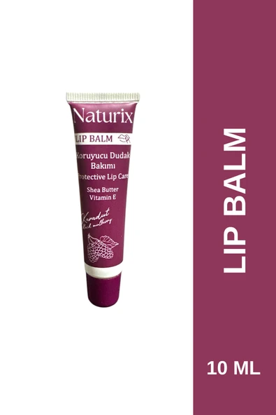 Lip Balm Koruyucu Dudak Bakımı 10 Ml - Yoğun Nemlendirici ve Besleyici Dudak Balmı