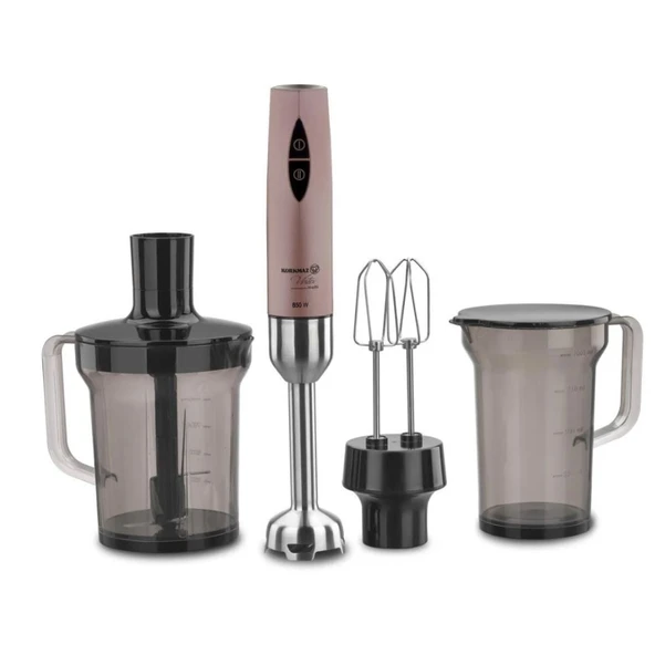 Korkmaz Vertex Mega Rosagold Blender Set A445-05